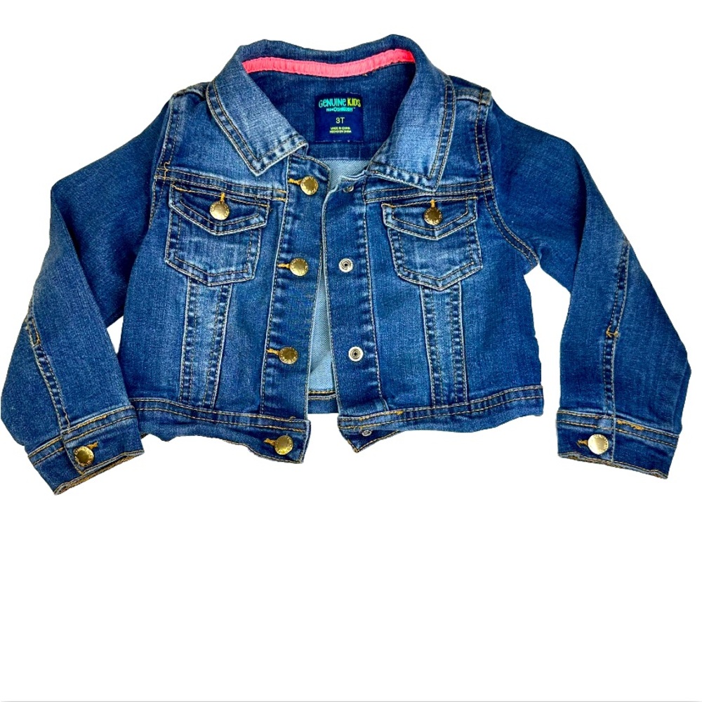 Genuine Kids From Osh'Kosh Denim Jean Jacket Size 3